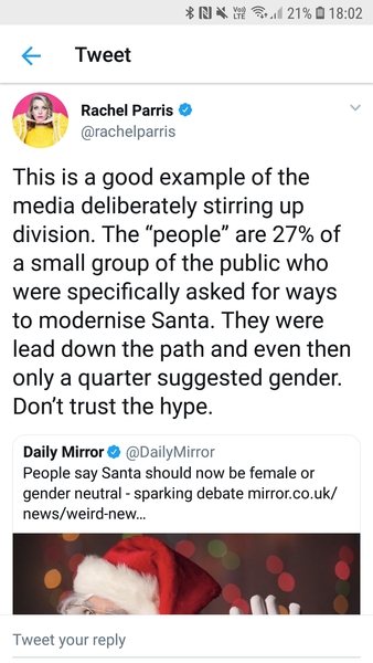 Santa.....gender neutral?