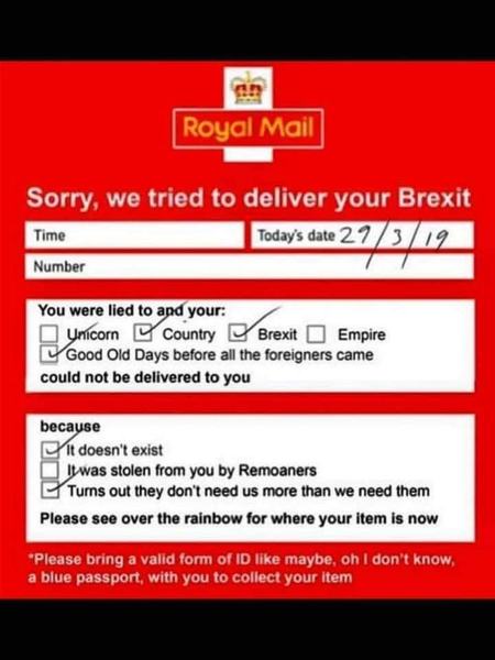 Westminstenders: The Grand Old Duke of Brexit, he had 10,000 men ..