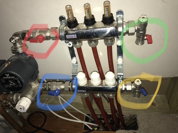 Underfloor heating - how to isolate?