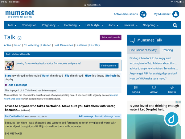 What's with all the old threads popping up in trending?