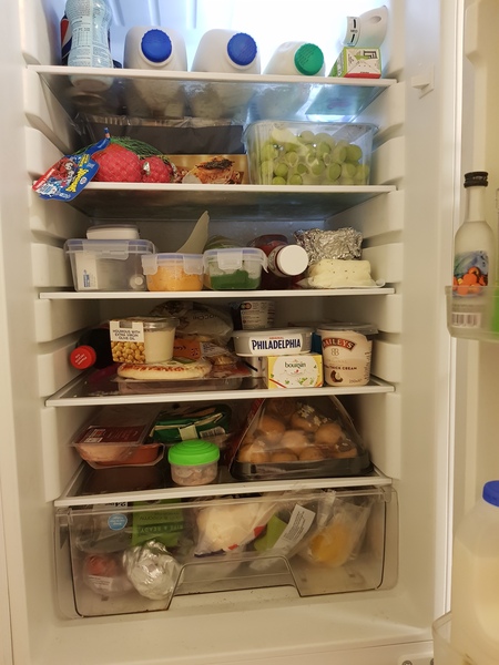 To ask to see the inside of your fridge?