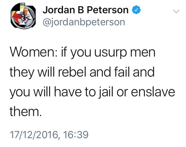 Jordan B Peterson