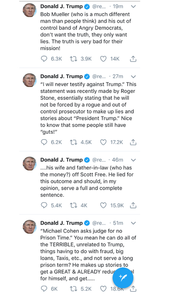 Democrats win the House, and he’s already fired Sessions: Trump thread 87