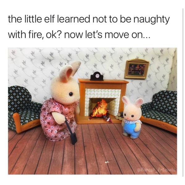 How do you explain not having a elf?
