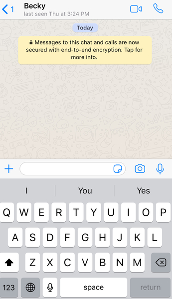 To fucking hate sudden video calls from PILs