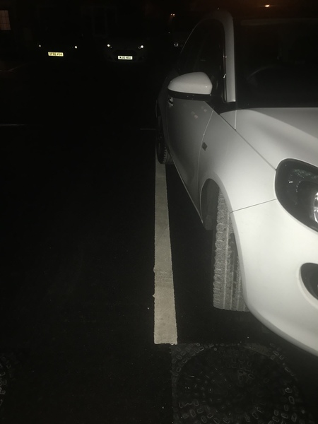 ridiculous parking from neighbour