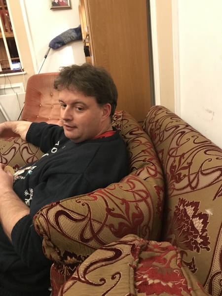 To be annoyed when DH sits on the sofa wrong?