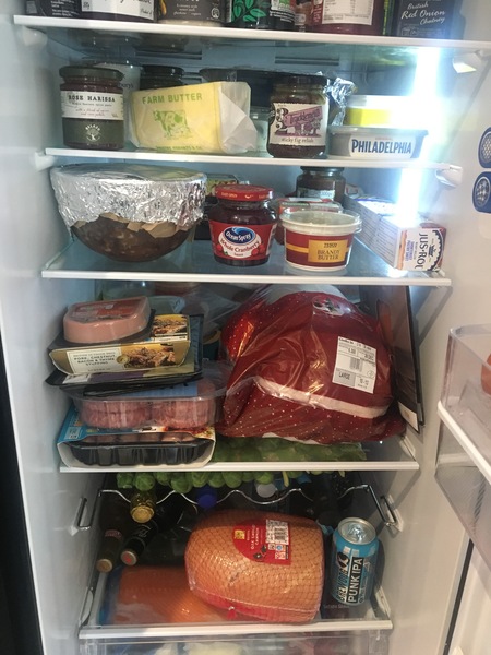 To ask to see the inside of your fridge?