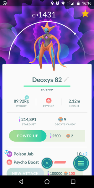 PokemonGo #21.  We'll drink drink drink to Lileep the Pink the saviour of PokemonGo...