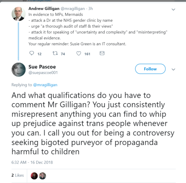 Mermaids given £500,000 by National Lottery (Sunday Times)