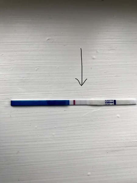 Is this a very faint line - 2 prev M/c