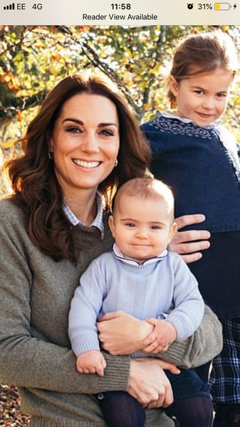 Prince Louis’s eyebrows are on fleek