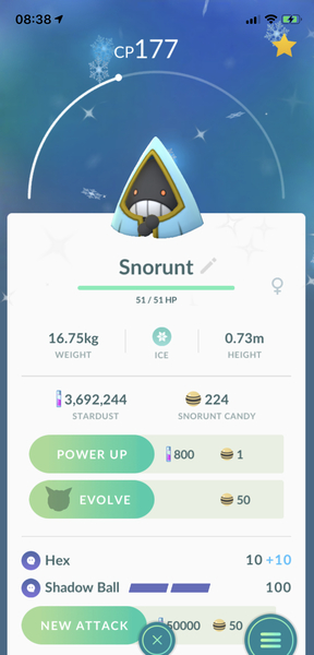 PokemonGo #21.  We'll drink drink drink to Lileep the Pink the saviour of PokemonGo...