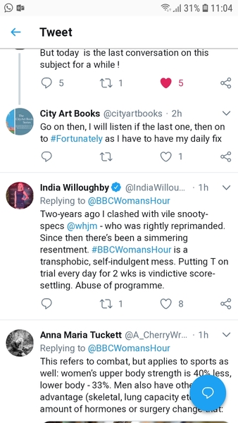 Nic Williams on Woman's Hour (Tuesday) talking about sport and gender identity