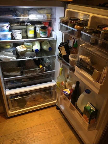To ask to see the inside of your fridge?