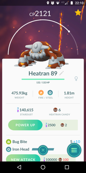 PokemonGo #21.  We'll drink drink drink to Lileep the Pink the saviour of PokemonGo...