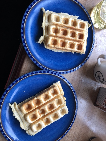 I’ve got a second hand waffle maker....