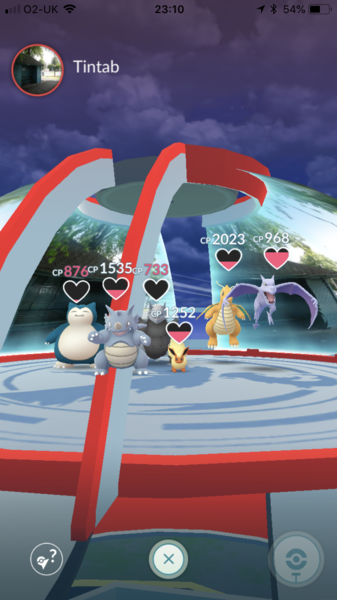 PokemonGo #21.  We'll drink drink drink to Lileep the Pink the saviour of PokemonGo...