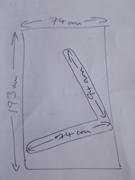 Sofa size help - will this fit through my door?!