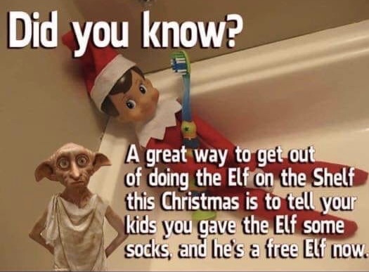 Elf on the shelf!