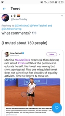 TRAs going a bit quiet(er) - surprise, do you think?