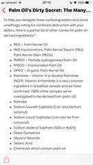 Palm oil...I knew the basics but I didn’t know this