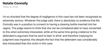 ******TRIGGER WARNING Powerful message from a midwife (re. the murder of Natalie Connolly) TRIGGER WARNING ******