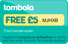 Tombola free £5 codes