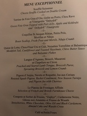 To ask if you have ever eaten at Le Gavroche.....