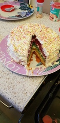 to show off my Christmas cake! It took me aaaaaaaaaaages :o) Anyone else want to post a pic of theirs?