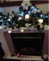 Show me your decorated mantle piece!