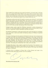 Westminstenders: A vote too far?