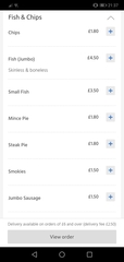 UberEats - I may starve