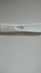 Super faint positive or indent line?