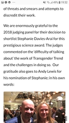 Stonewall's view on Trans issues