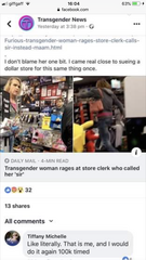 Misgendered and violent