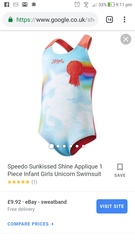 Anyone know where I can find a unicorn swimsuit.......