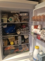 To ask to see the inside of your fridge?