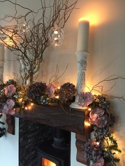 Show me your decorated mantle piece!