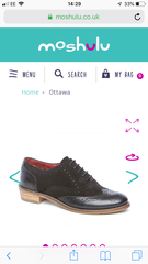 Help me choose new shoes, classic brogue or slightly more edgy?