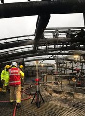 Chester zoo is on fire