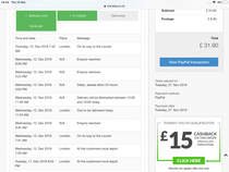Ebay parcel not turned up should i ask for refund?