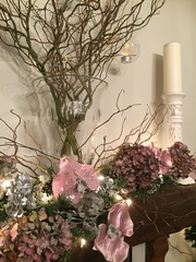 Show me your decorated mantle piece!