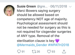 Mermaids given £500,000 by National Lottery (Sunday Times)