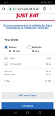 UberEats - I may starve
