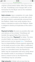To think I should be entitled to my money back?