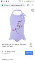 Anyone know where I can find a unicorn swimsuit.......
