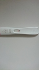 Super faint positive or indent line?