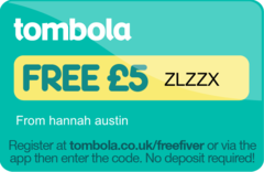 Tombola free £5 codes
