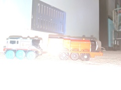 Battery powered Thomas the Tank Engine and Wooden Railway question